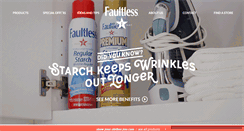 Desktop Screenshot of faultless.com